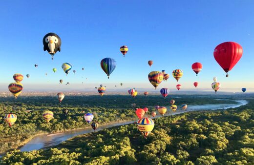 Nowy Meksyk lot balonem