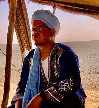 Mohammed Ouhagai przewodnik Rek Travel